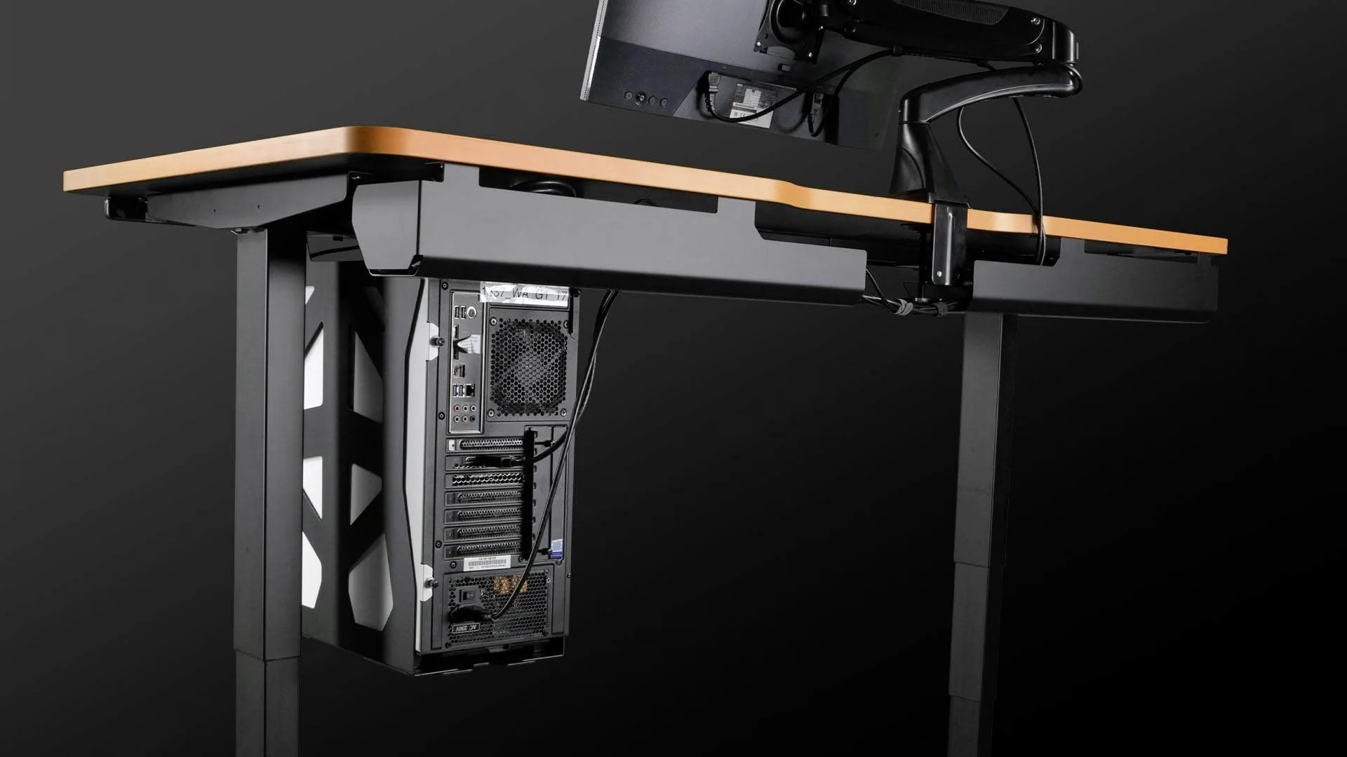 Leetdesk Kabelmanagement